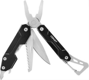 Coast MTC300 multi-tool & lommekniv inkl. karabinhage